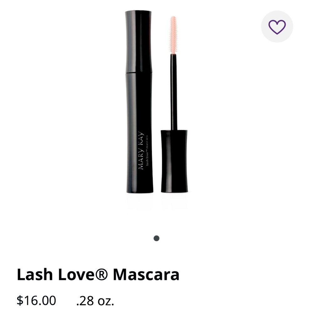 MARY KAY- LASH LOVE LENGTHENING MASCARA - NEW IN BOX- FULL SIZE